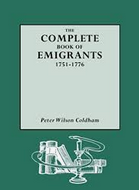 Image for Complete Book of Emigrants in Bondage 1614-1775
