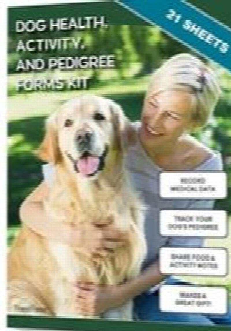 Image for Dog Health, Activity and Pedigree Forms Kit