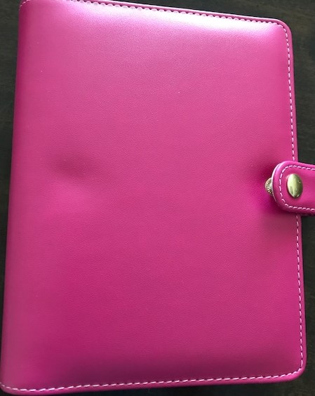 Image for Hot Pink 1.5-inch, 6-ring mini binder