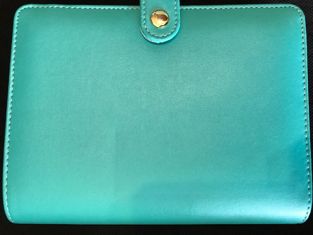 Image for Turquoise 1.5-inch, 6-ring mini binder