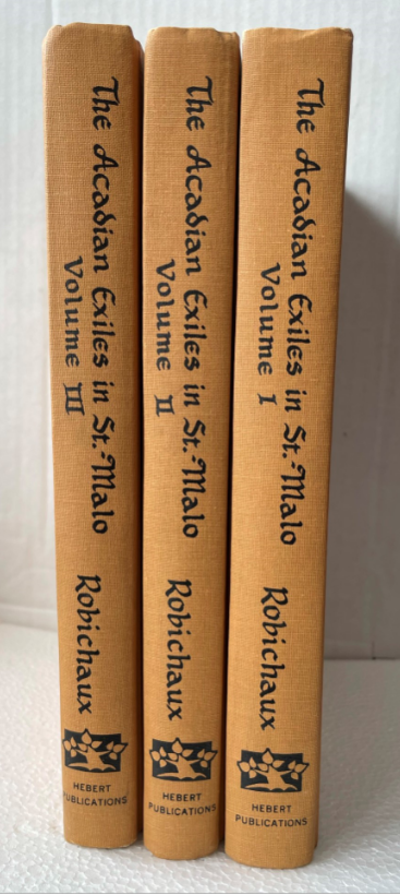 Image for The Acadian Exiles in Saint-Malo 3-Volume set